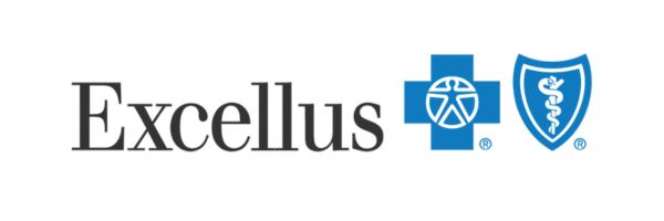 Excellus logo with Blue Cross and Blue Shield symbols to the right.